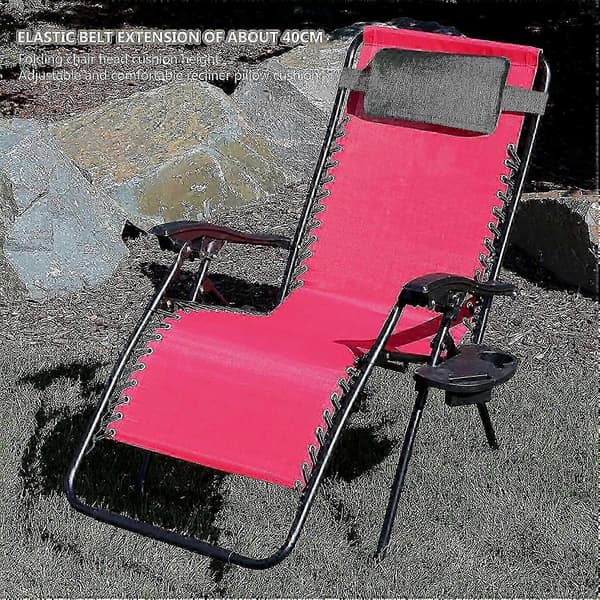 Nackstödskudde för solstol, vilstol, nackkudde, däckstol, nackkudde, uteplats, vilstol, nackkudde, utomhus, strandstol, nackkudde, justerbar 1pc Gray