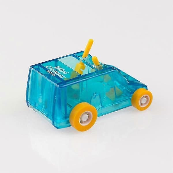 Midori skrivebords mini støvsuger blå Blue Transparent