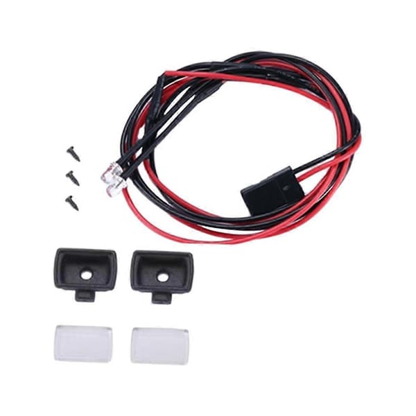CNC Metal Kofanger til WPL D12 1:10 Skala RC Bil Pickup Truck Tilbehør Front Front Square  Light