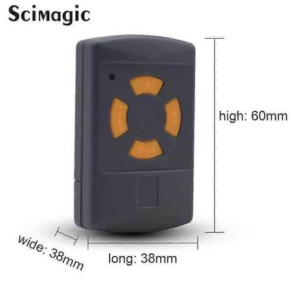 Latest Hormann 433MHz Garage Door Remote Control Duplication HSE2 HSE4 HSM2 HSM4 43392MHz Fixed Code {db}