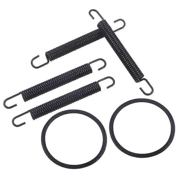 Motorsykkel Eksosrør Lyddemper Fjær Eksospakninger O-ring Kit