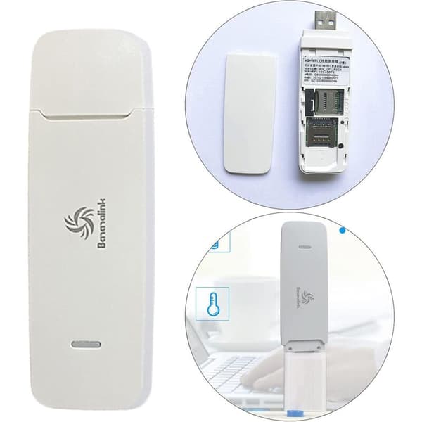 4G/5G LTE Wi-Fi USB-sovitin sisäänrakennetulla SIM-kortilla toimistoon, 8,5 tuumaa