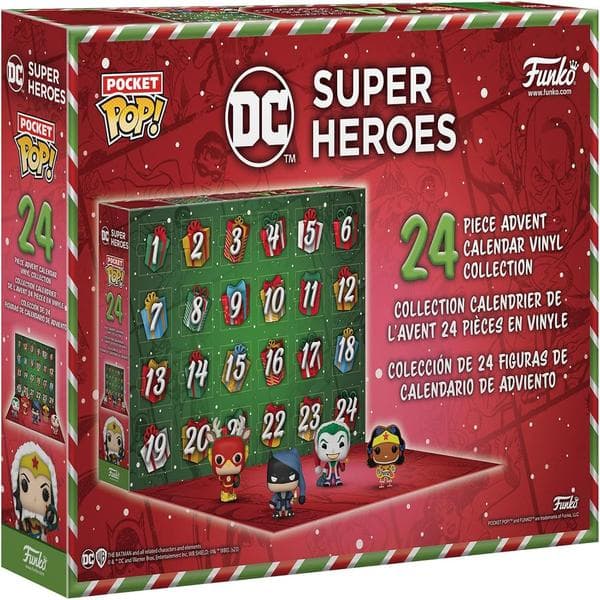 DC Collectibles Julekalender, 1 stk, 24-dages Vinylfigurer