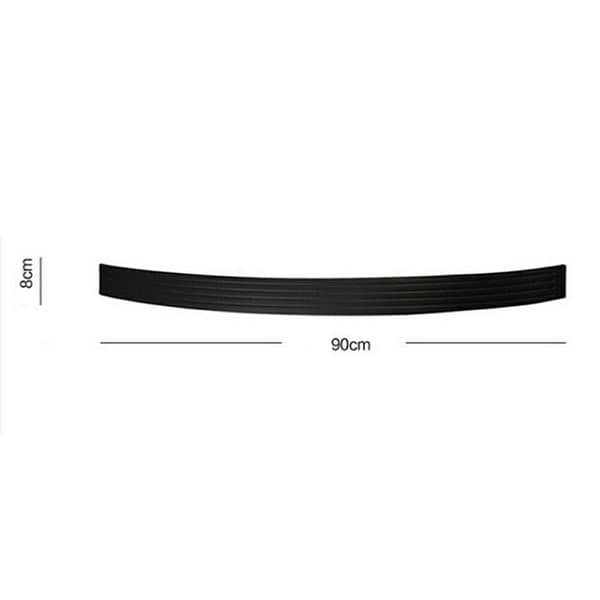 Rear Bumper Protector Universal Rubber Scratch-Resistant Trunk Sill Guard Exterior Accessories Trim Cover for SUV/Cars