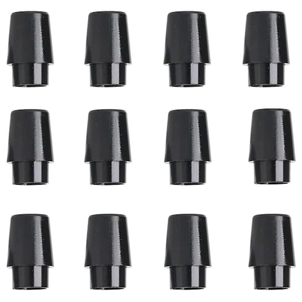 12 stk. Golf Ferrules Kompatible med Jern 0,370 Tommer Spids Jern Skaft Golfkølle Skaft Hylse Adapter