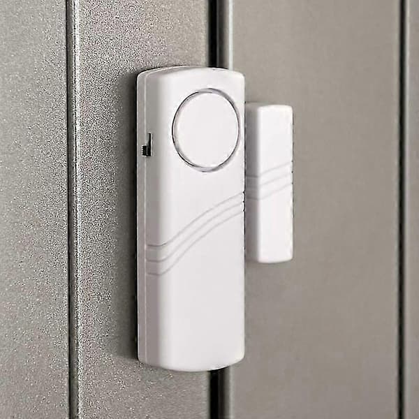 Trådlöst Fönsterlarm med Magnetisk Sensor för Hemsäkerhet 100dB Varningssystem Anti-Intrångsdetekteringsenhet