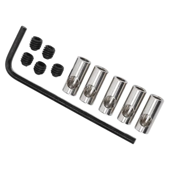 RC-akseladapter Motor 3,17 mm til 5 mm Drevreducer Muffe Aksel Byt Muffe til Konvertering 0.1