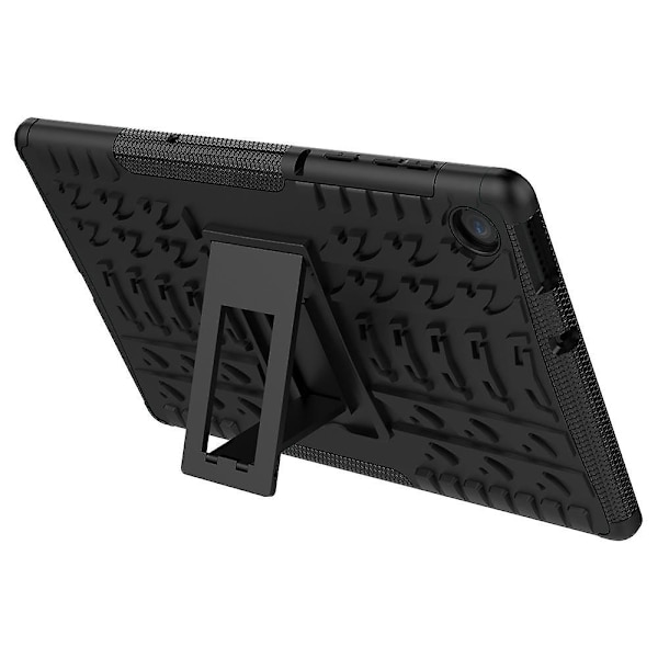 Til Lenovo Tab M10 Plus TB-X606F Dekktekstur Deksel Black