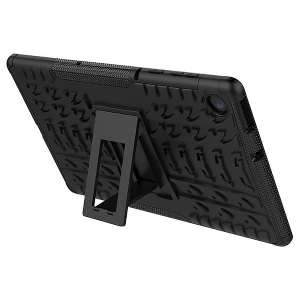 Til Lenovo Tab M10 Plus TB-X606F etui med dækmønster Black