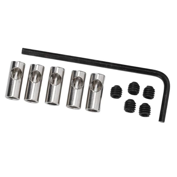 RC-akseladapter Motor 3,17 mm til 5 mm Drevreducer Muffe Aksel Byt Muffe til Konvertering 0.1