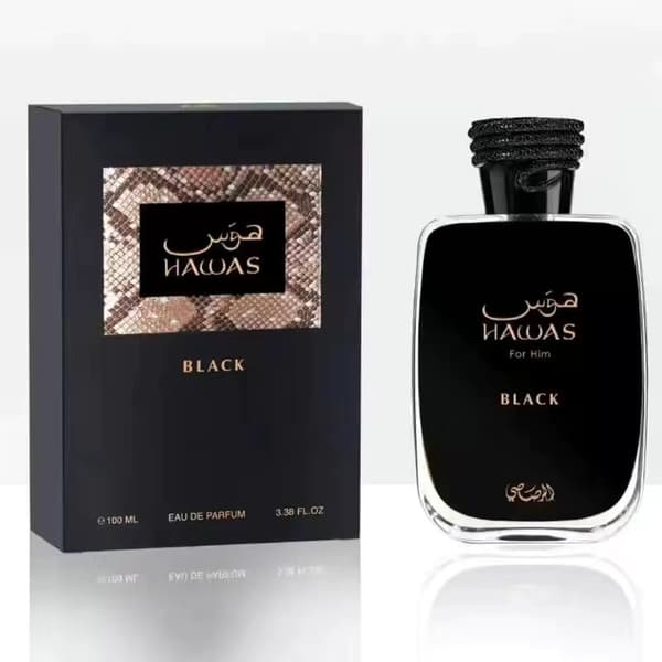 Rasasi Hawas Ice for Men Eau de Parfum Spray 100 ml Hot J3 Black