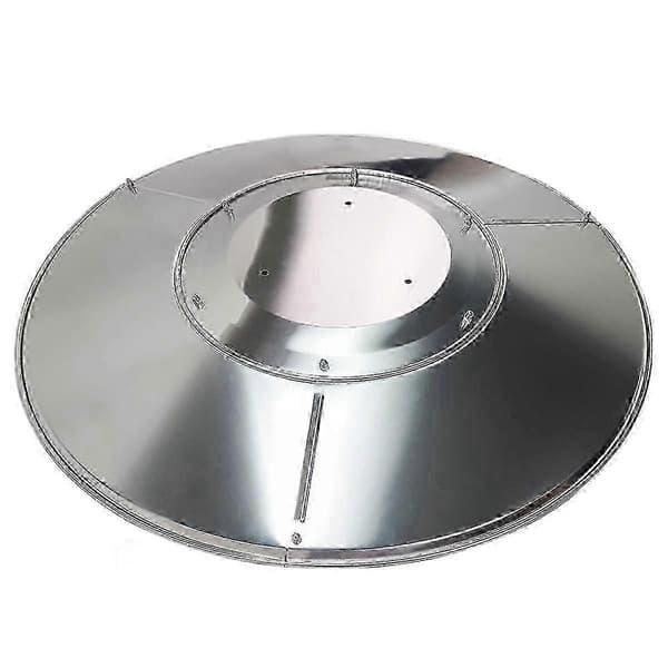 Patio Heater Reflector Shield, Replacement Part for Outdoor Propane Heater - Top Dome, 3-Hole Mount, 3