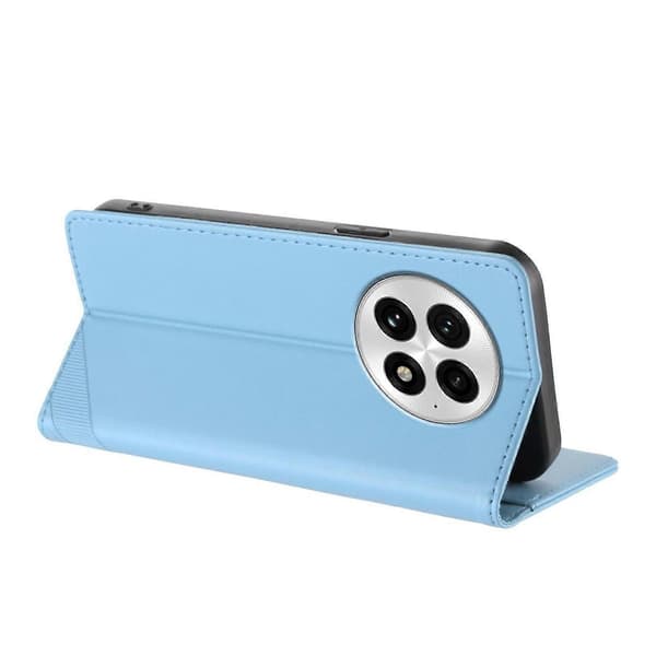 Preget lommebok PU-deksel til OnePlus 13 Light blue For OnePlus 13
