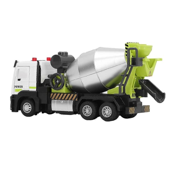 2025 Cementblandare Leksaksbil 1:32 Legering Pull Back Design Byggfordon Lastbilar Modell Leksak