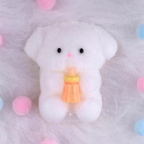 Håndlavede søde Taba Squishy-legetøj, håndlavede Squishies-legetøj, ultrabløde Squishy-legetøj, silikone-klemmelegetøj, gaver (hvalp)