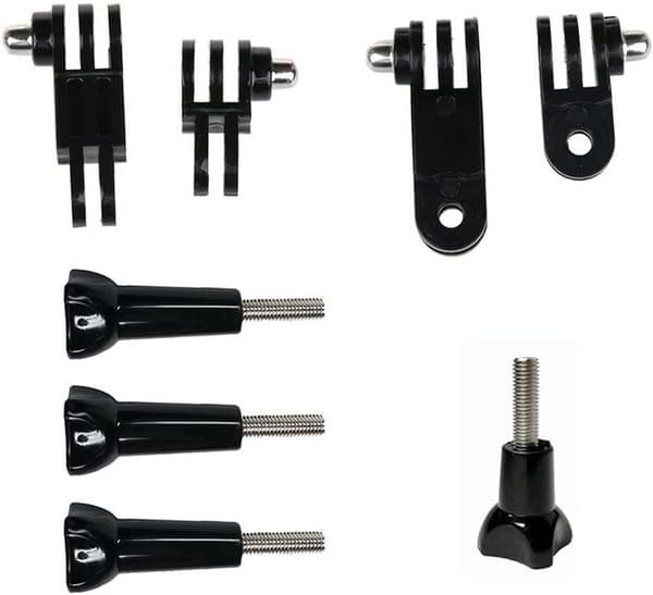 Adjustable Camera Extension Arm, Fixed Mount Bracket with Short and Long Screw Extension Arm for GoPro Hero 10, 9, 8, 7, 6, 5