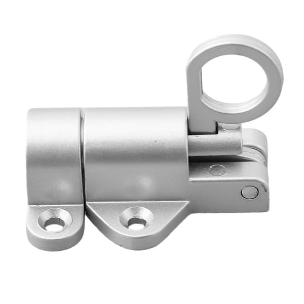 Praktisk och vacker 4st Aluminiumlegering Grind Säkerhet Dragring Fjäderstuds Dörrbult Lås