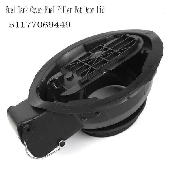 51177069449 Bil Tanklock Bränslepåfyllningslucka för 1-serie E81 E87 Black
