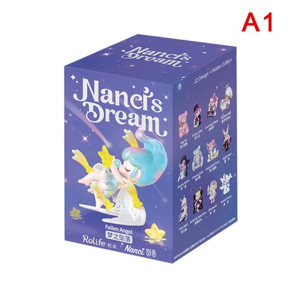 Robotime Rolife Nanci's Dream Blind Box Actionfigur Dockleksak A1