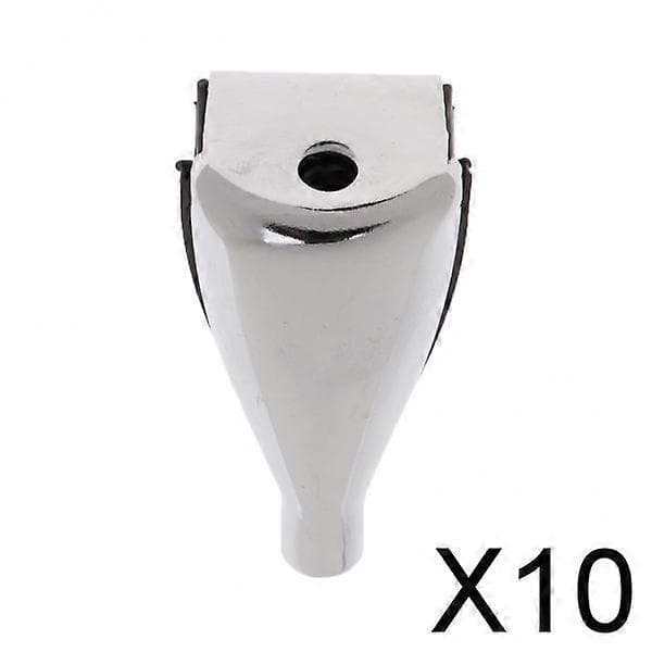 5x1 sæt trommelugs basstrommekroge til musikinstrumentdele 6x3cm 10 Pcs