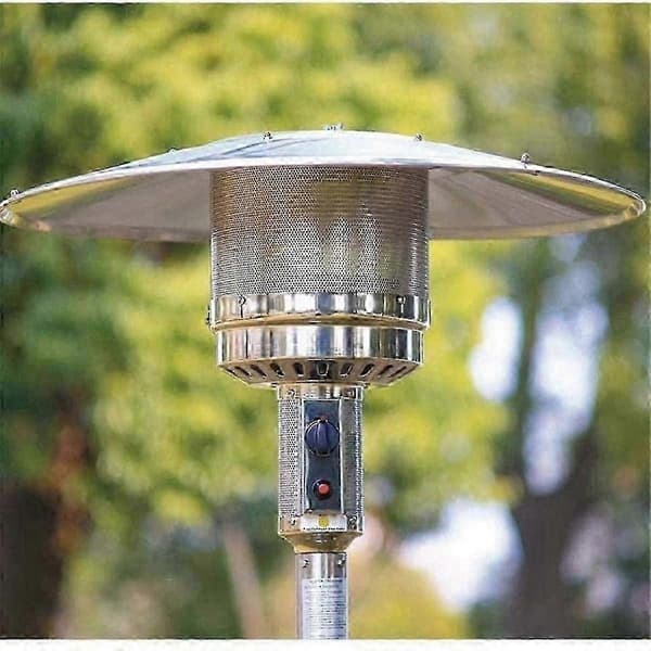Patio Heater Reflector Shield, Replacement Part for Outdoor Propane Heater - Top Dome, 3-Hole Mount, 3