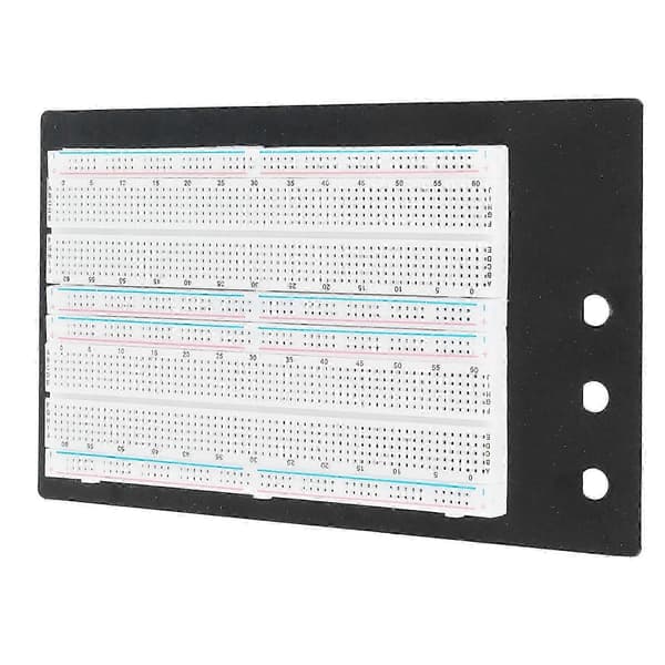 2025 Loddeløst Breadboard 1660 Punkter med 65 Jumperledninger 3 Bindingsposter for Prototyping av Kretser