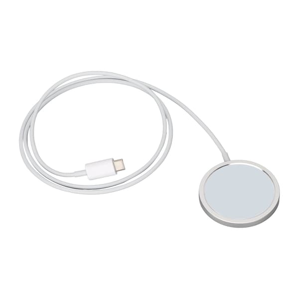 15W Magnetic Wireless Charging Pad for iPhone 13 Pro 12 Pro White