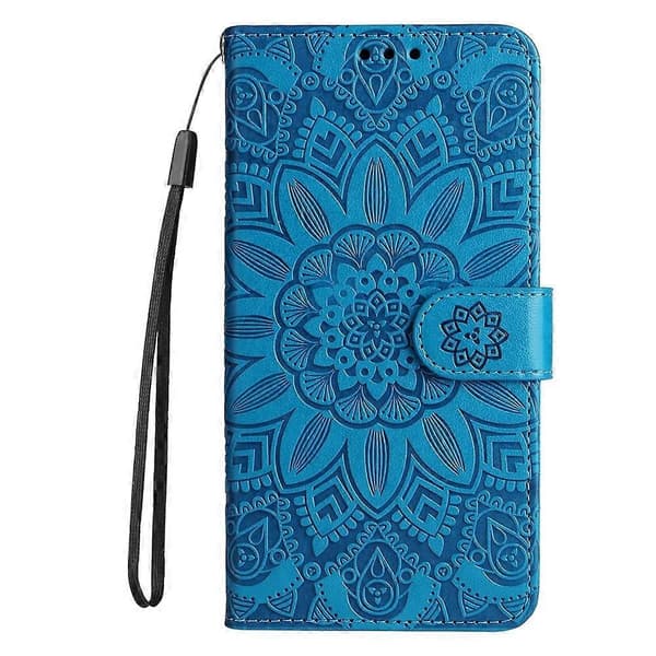 PU-telefonfodral för Infinix Note 40 5G Blue