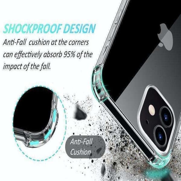 iPhone 14 Pro - Silikone Stødsikkert Cover ekstra stødabsorberende Transparent transparent