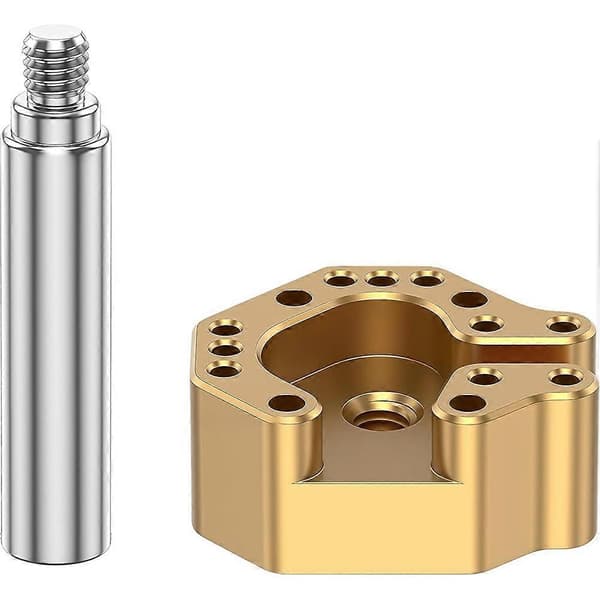 Joystick loddekolbespids med flerhulsring til PS5 PS4-serien og Switch-controllerreparation Effektiv loddespids Gold   silver
