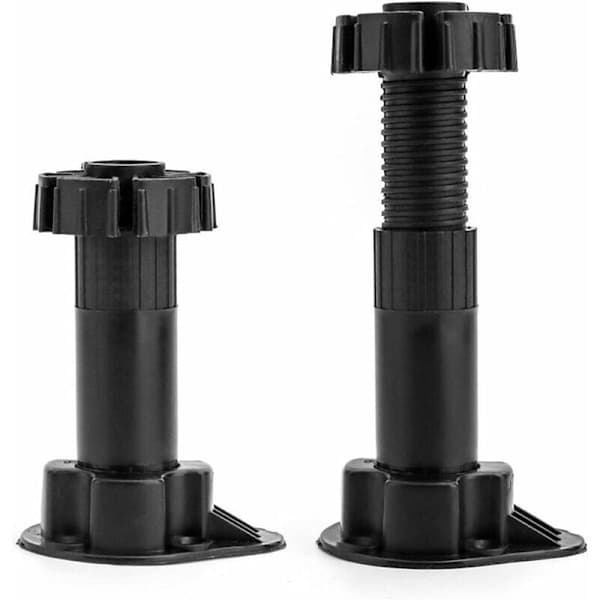 20-pack Möbelben, Köksben, med 10 Fästklämmor, Justerbar Höjd: 100-120 mm