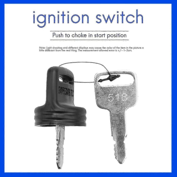 Ignition Key Switch for Mercury Outboard Motors 3-Position Off/Run/Start Boat Engine 87-17009A5