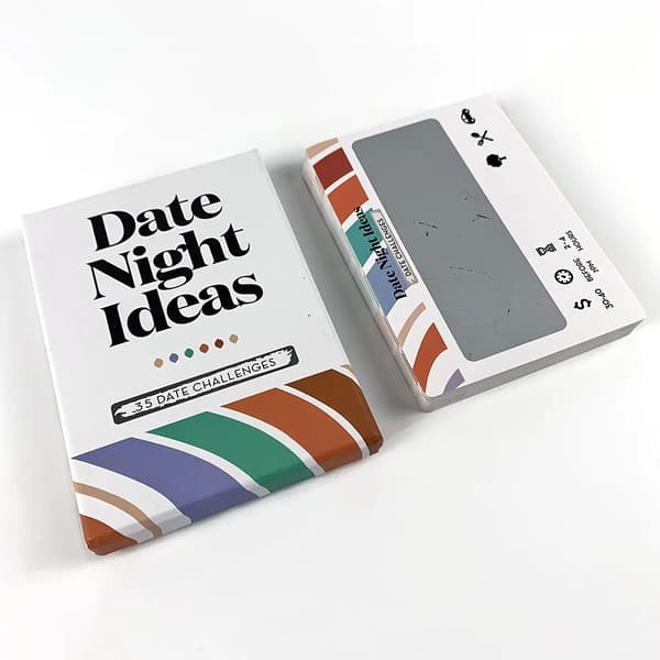 Romantic Gifts for Couples - Fun & Adventurous 35 Scratch-Off Date Ideas Card Game For Couples Valentine's Day Gifts