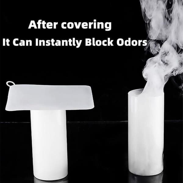 Anti-lukt Silikon Golvbrunns Lock, 2-pack Diskbänkstätning{REN}