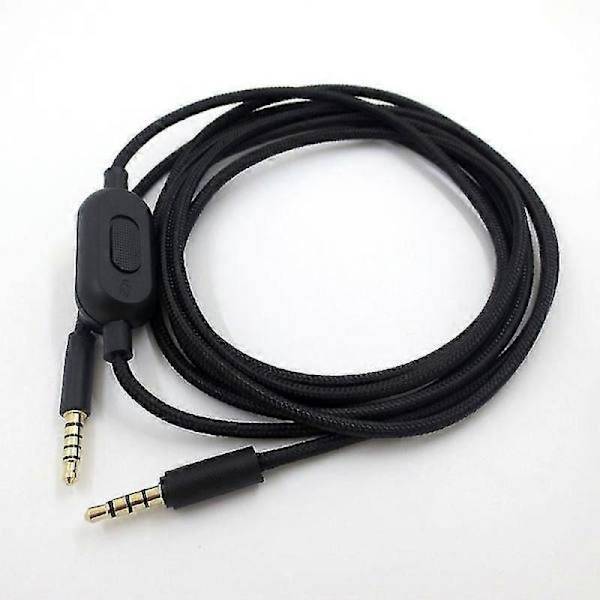 2M Erstatningskabel Til Logitech G Pro Inline Mute G Pro X G433 G233 Lydkabel - God Sort
