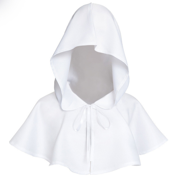 Middelalderlig Hat Kappe Kors Halskæde Wicca Hedensk Hætte Cosplay