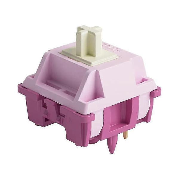 45 stk. Cremefarvet Lilla Pro Switch 5-Pin 30gf til MX Mekanisk Tastatur