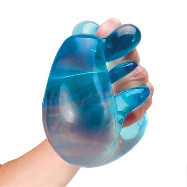 Nice Cube - Iso Squishy Jääpala Fidget-lelu lapsille, Sensoriset Fidgetit (FMY) Monivärinen