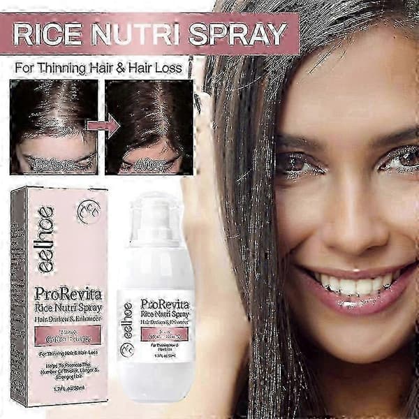 w 3X Zephta H-Regrow 2.0, Zephta Håråterväxt, Prorevita Rice Nutri Spray, för Hår