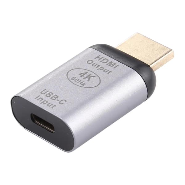 4k 60hz Usb 3.1 Type C Hun Til Hdmi Han Adapter Konverter Til Macbook Chromebook Pixel