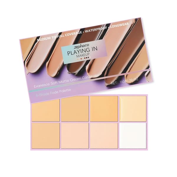 Zephoco Lys Farge Myk Tåke Gradient Concealer Fin Tekstur Lett Passform Naturlig Lett Sminkeeffekt