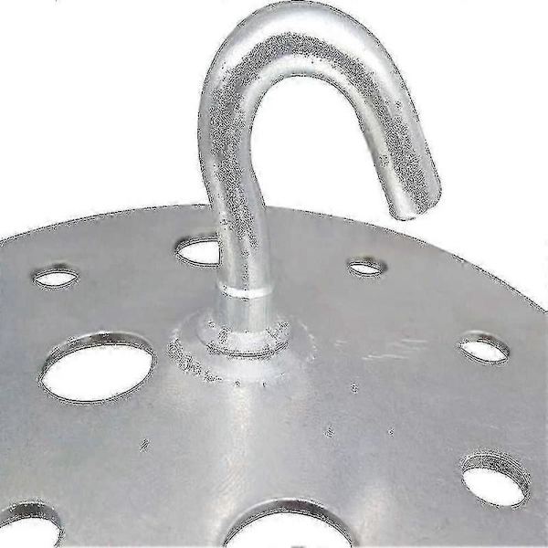 Metal Ro Base Loft Hook 90mm Heavy Duty Chandelier Hook Fitting, 2 Styk