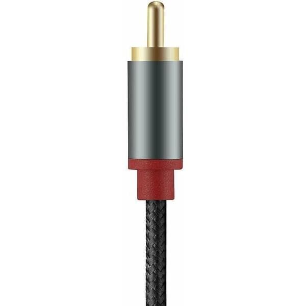 Apple til 2RCA Lotus Lydkabel - Mobiltelefonlenke til iPhone Høyttaler Lydforsterker..DEBUNS