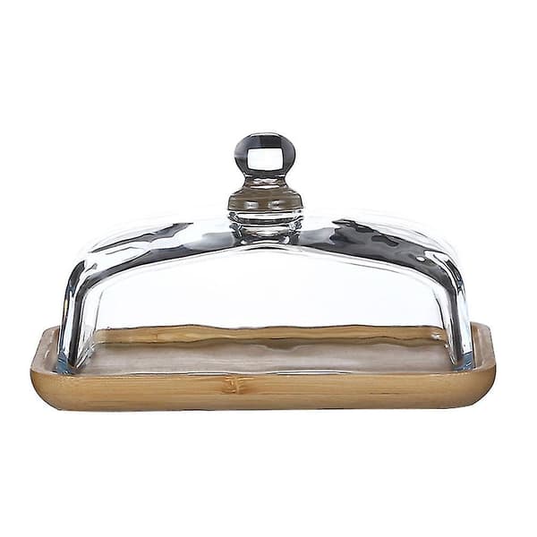 Cheese dome with lid, glass bell, jar, lid, small cake stand, dome, clear cake stand, lid, clear cheese dome
