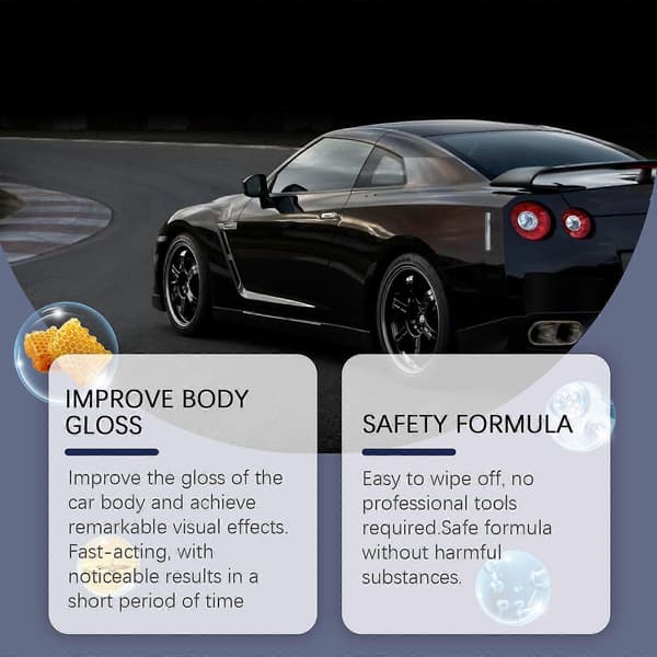 Bilpoleringsvax - Reparatör, Vattentät, Fläckresistent, Lackvård och Polervax