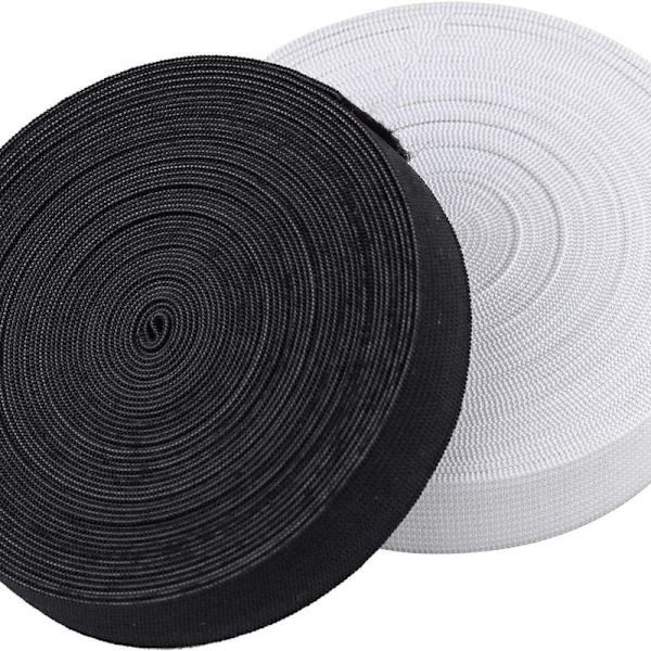 Strikk, 20 mm bred, 5 m, elastisk strikkebånd for søm, KLB