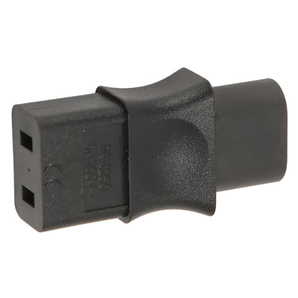 IEC320 C8 - IEC320 C9 -sovitin C8-uros - C9-naarasmuunnin virtamuunnosliitin AC 250V 6A 1500W