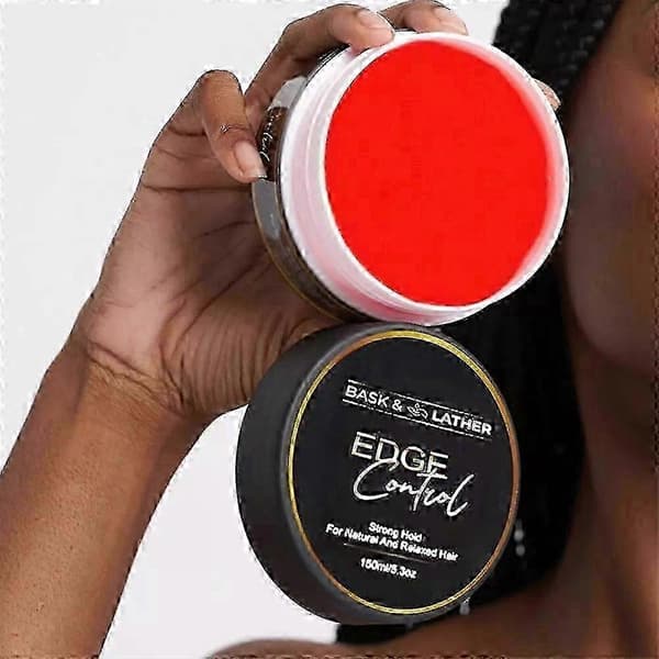 1-5x BASK LATHER Edges Control Hårgelé Stark stadga, Tjocka kanter Stylinggel HOTNew_ecs 5PCS
