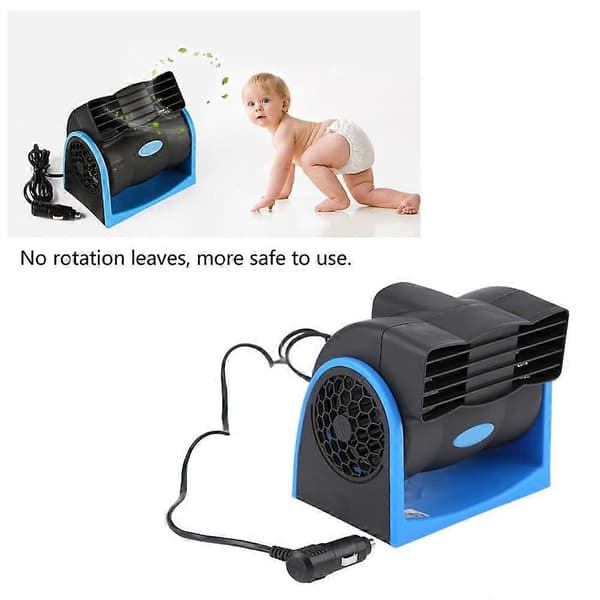 Bærbar DC 12V-24V Bil AC Luftblæser Køler Bil Blæserløs Aircondition Sommer Bil Køretøj Lastbil Køleventilator (LGL)