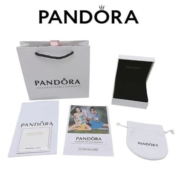 Pandora - Stjärnteckenberlock Vattumannen - 14k guldpläterad